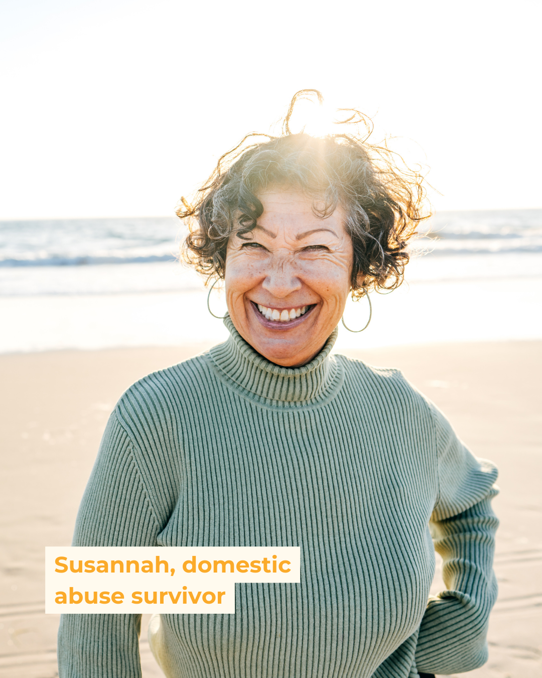 Susannah, domestic abuse survivor